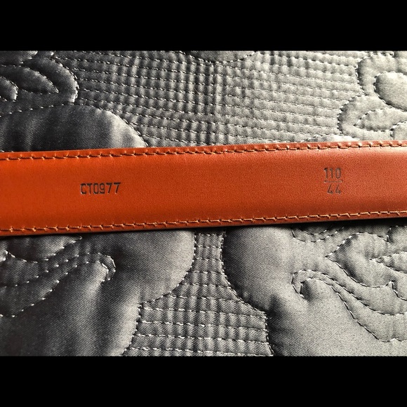 Louis Vuitton Brown Epi Leather belt - Picture 7 of 8